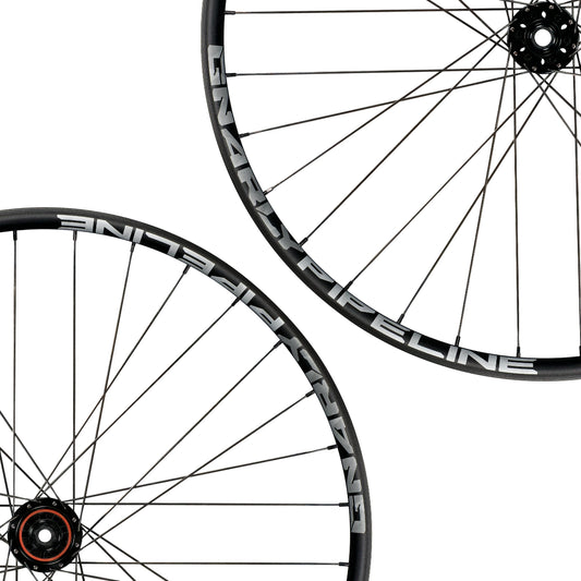 Gnarly Pipeline 30 Boost Alloy Mountain Bike Wheels Boulder Gray Decals