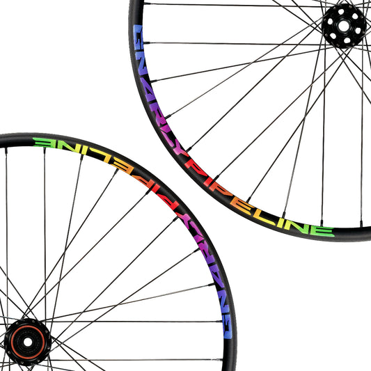 Gnarly Pipeline 30 Boost Alloy Mountain Bike Wheels Spectrum Decals