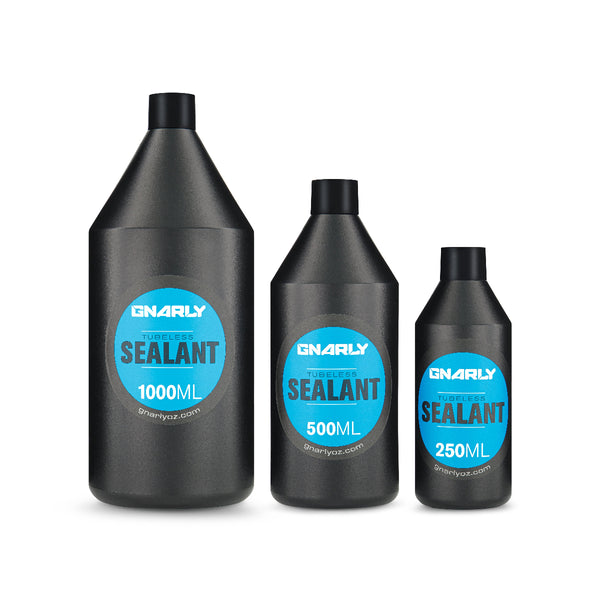 GNARLY Tubeless Tyre Sealant 1000ml – 500ml - 250ml eco-friendly, latex-free sealant for MTB, gravel, and road bikes