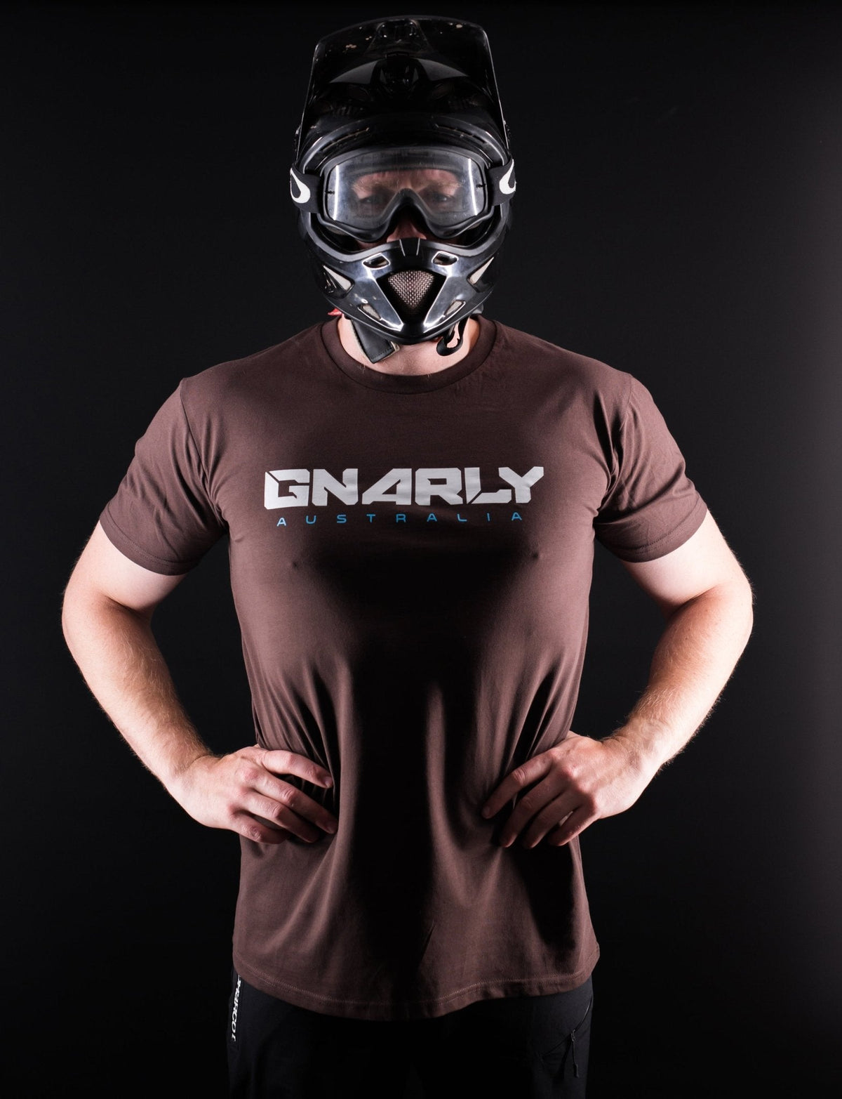 "Gnarly Classic T-Shirt Chocolate - GNARLY OZ"