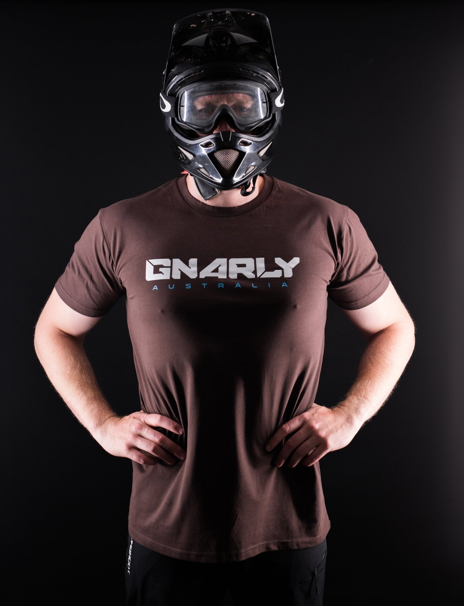 "Gnarly Classic T-Shirt Chocolate - GNARLY OZ"