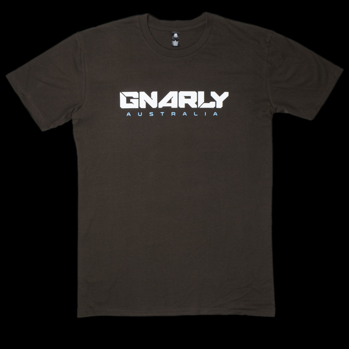 "Gnarly Classic T-Shirt Chocolate - GNARLY OZ"