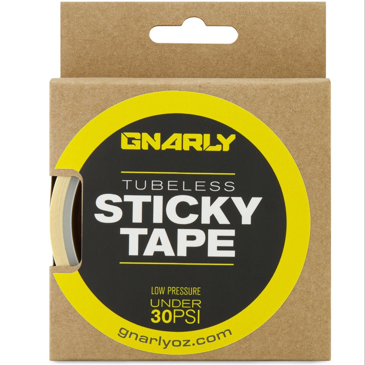 "GNARLY Low - Pressure Tubeless \"Sticky\" Tape 37mm x 50m - GNARLY OZ"