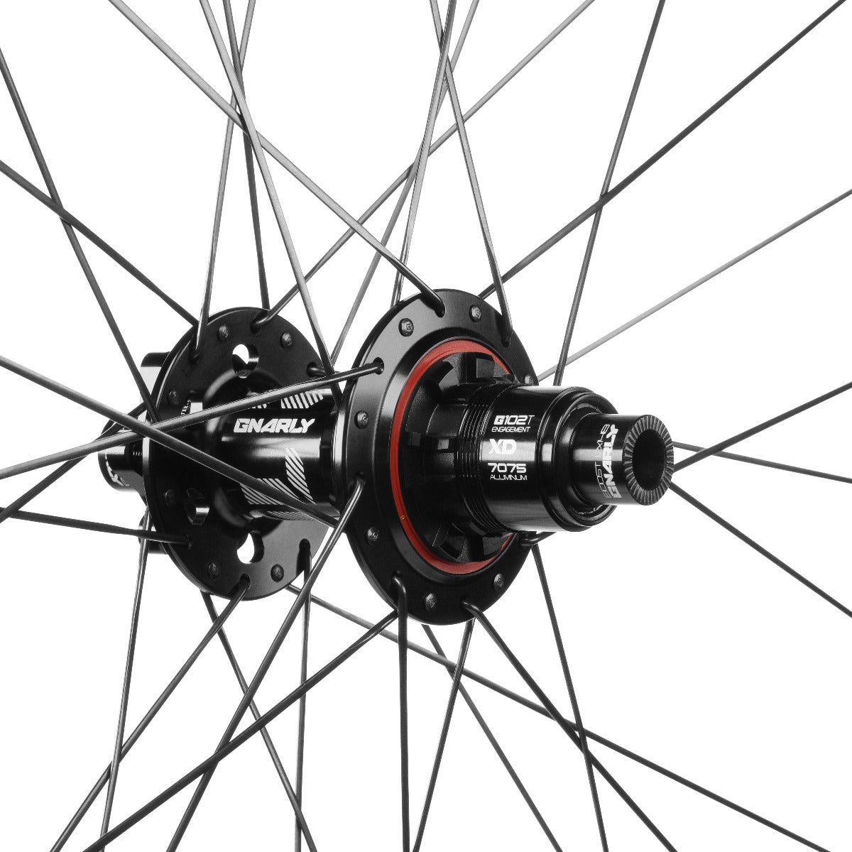 Gnarly 102T Boost 12x148 high engagement mountain bike hub with sram xd driver
