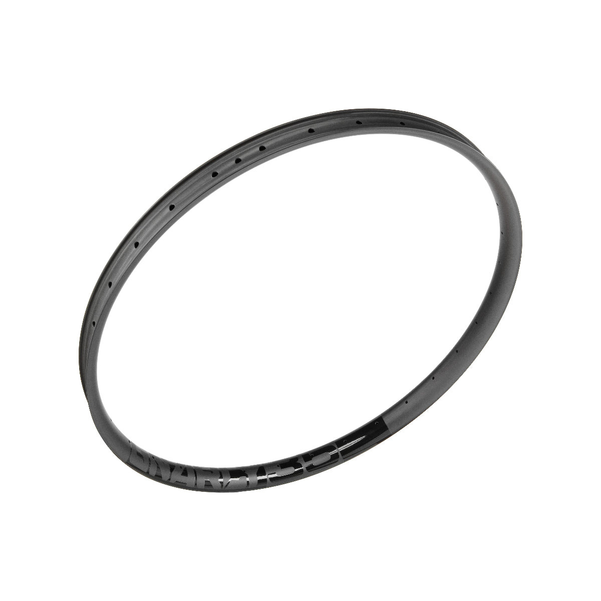 Gnarly 35mm Internal Carbon Mtn Bike Rim Angle View