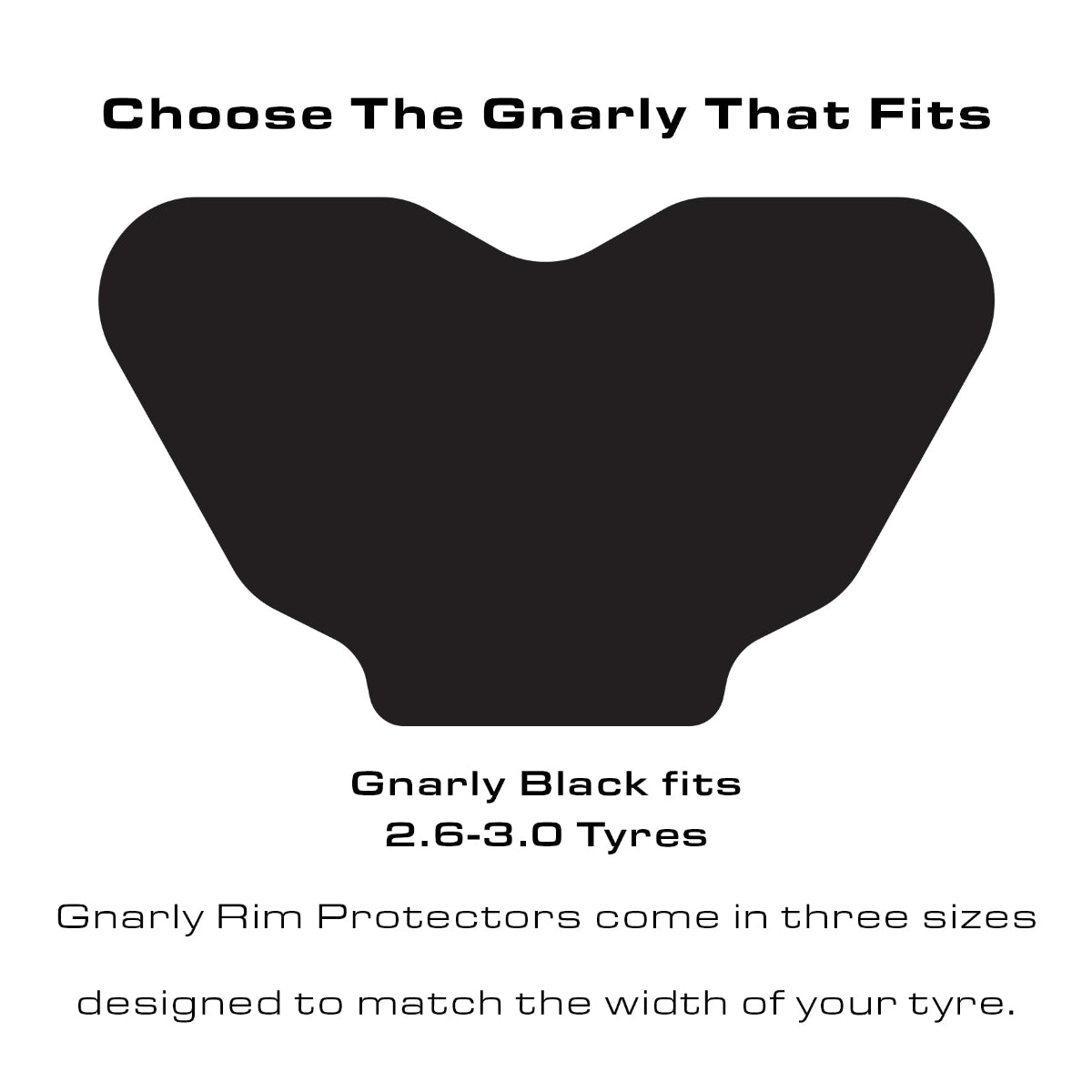 Gnarly Black tubeless tyre insert fitment guide