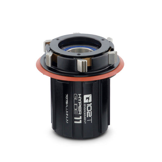 Gnarly Shimano HG Freehub Body for 102 Tooth Gravel and Mountain Bike Rear Hubs