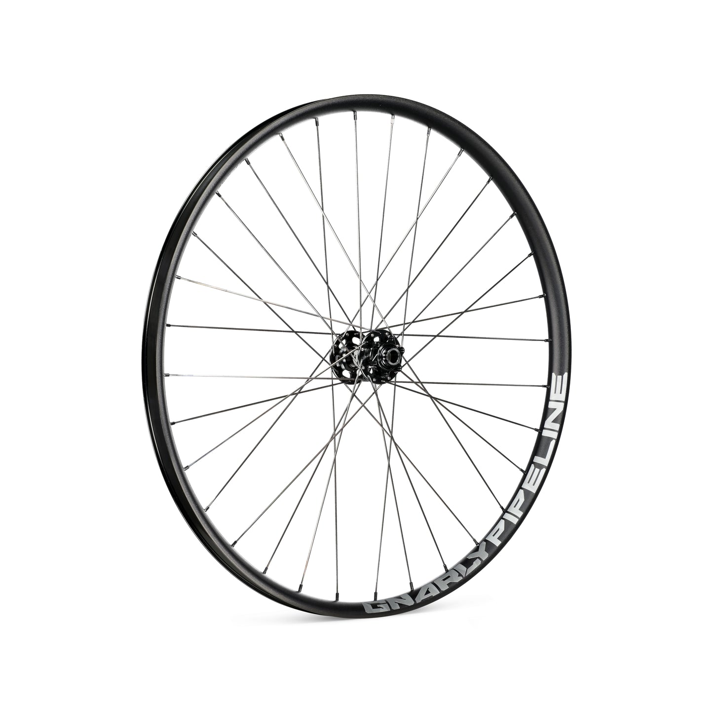 Gnarly Pipeline 30 Boost Alloy Mountain Bike Front Wheel Boulder Gray