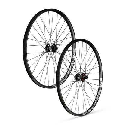 Gnarly Pipeline 30 Boost Alloy Mountain Bike Wheels Boulder Gray Hero View