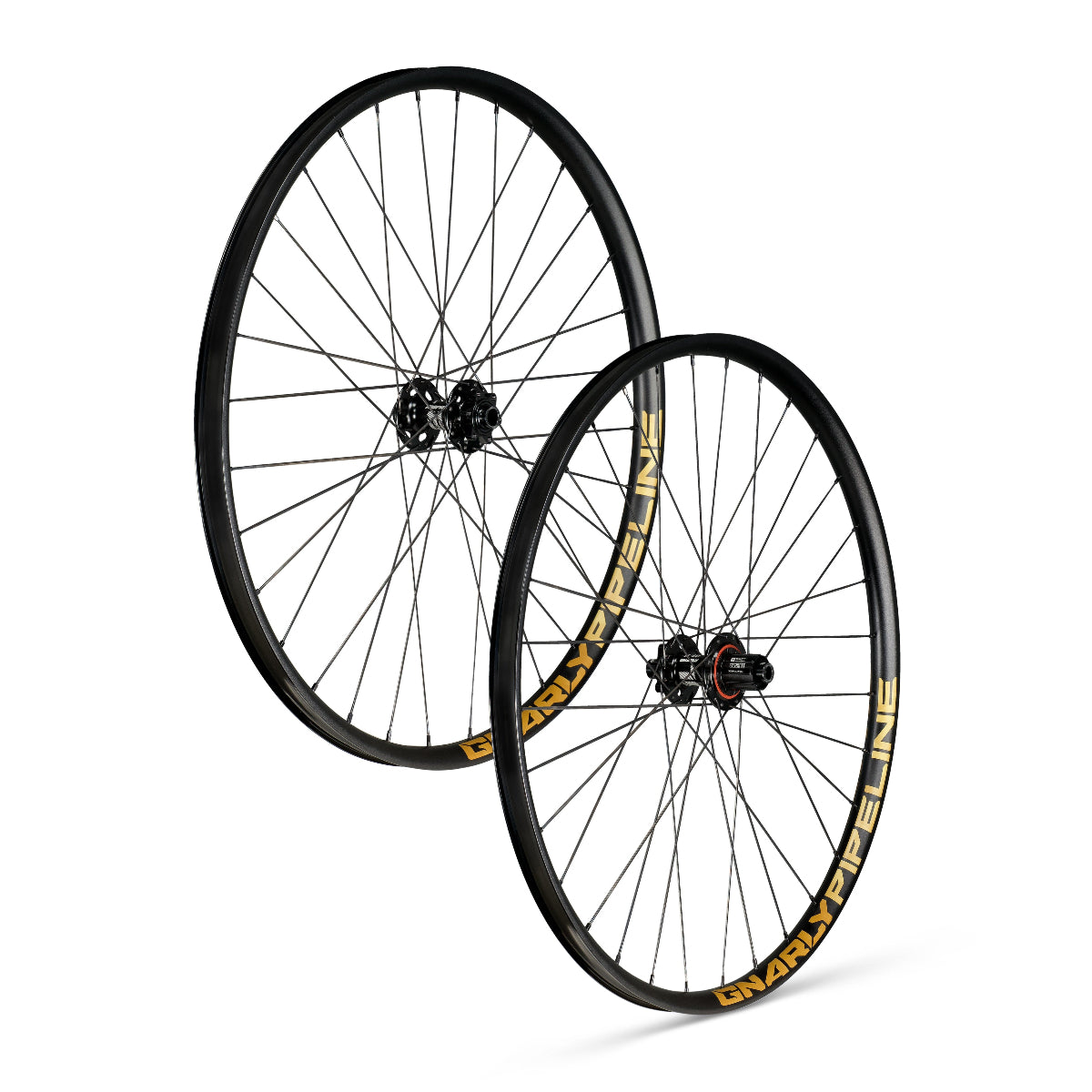 Gnarly Pipeline 30 Boost Alloy Mountain Bike Wheels Gold Rush Hero 