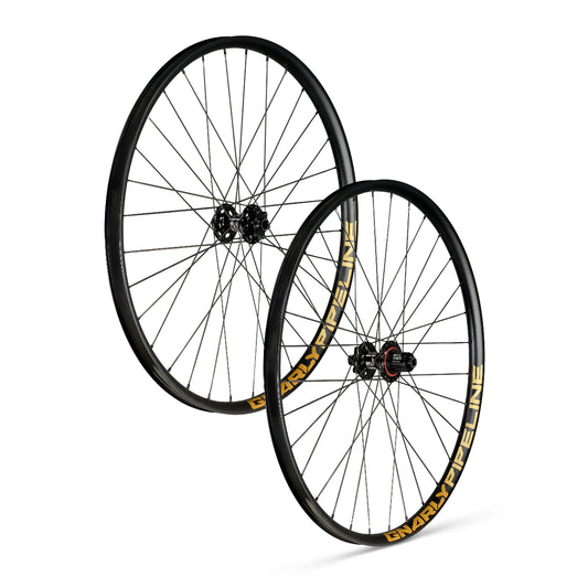 Gnarly Pipeline 30 Boost Alloy Mountain Bike Wheels Gold Rush Hero 