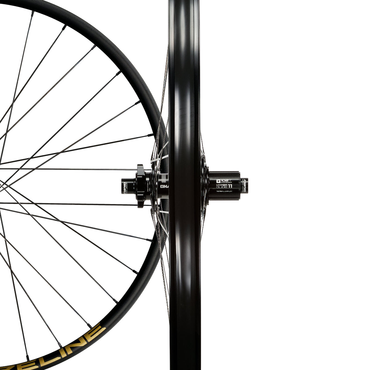 Gnarly Pipeline 30 Boost Alloy Mountain Bike Wheels Gold Rush