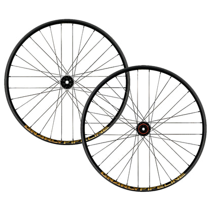 Gnarly Pipeline 30 Boost Alloy Mountain Bike Wheel Set Gold Rush