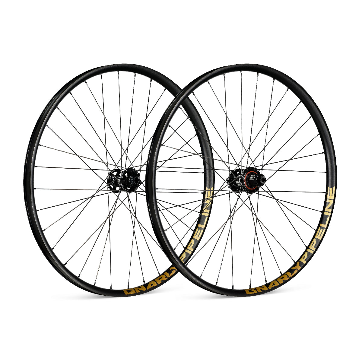 Gnarly Pipeline 30 Boost Alloy Mountain Bike Wheels Gold Rush