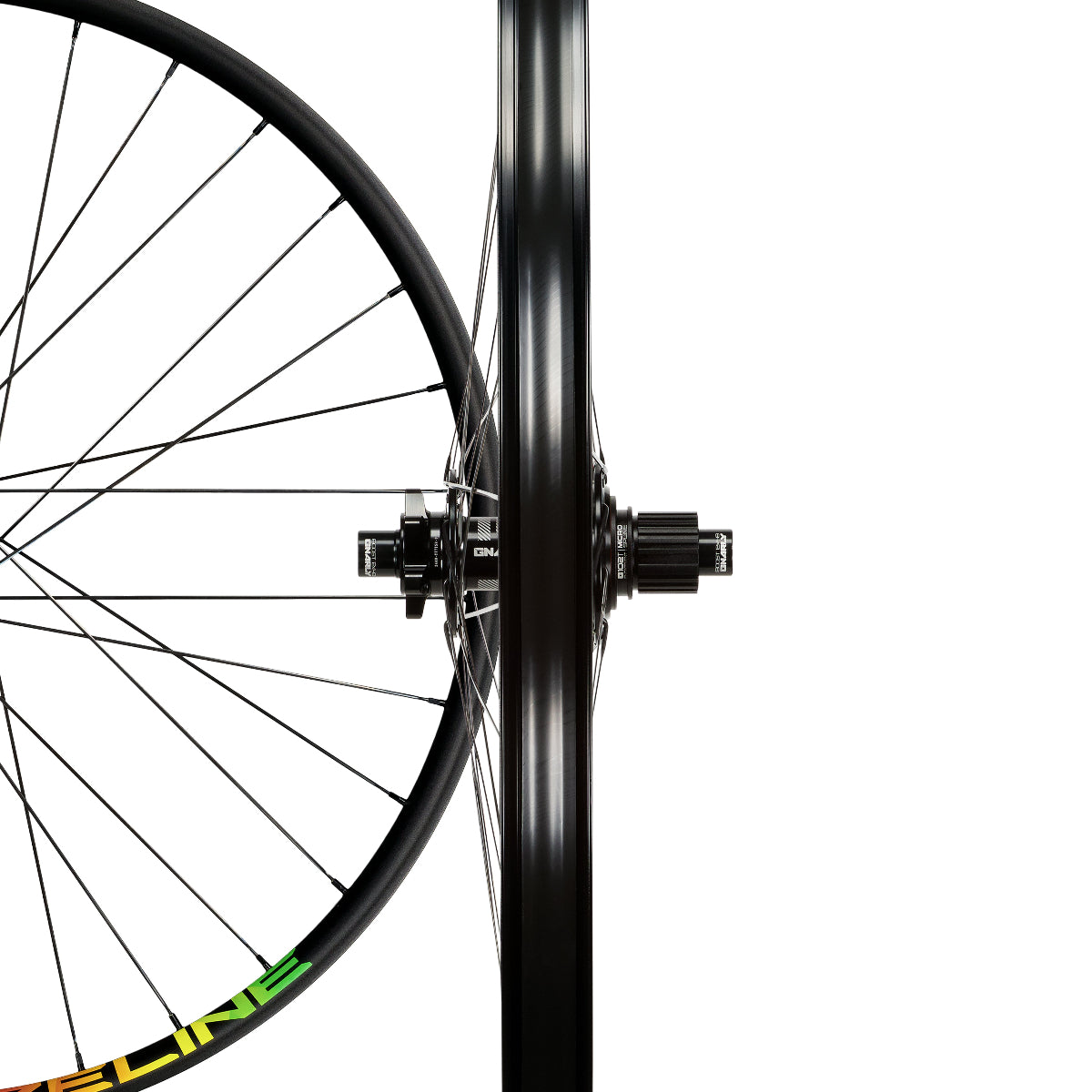 Gnarly Pipeline 30 Boost Alloy Mountain Bike Wheels Spectrum Side View