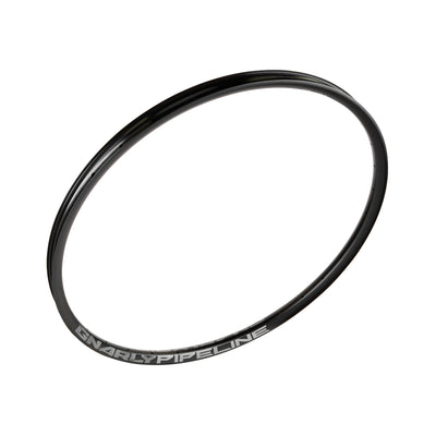 Gnarly Pipeline Boulder Gray 30mm Internal Alloy Mtn Bike Rim Angle View