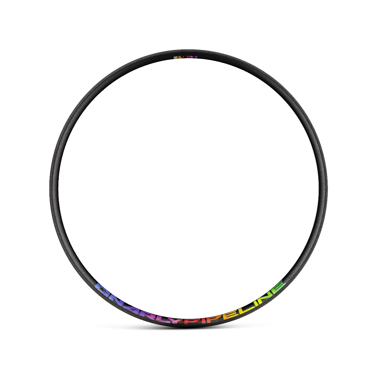 Gnarly Pipeline Spectrum Gray 30mm Internal Alloy Mtn Bike Rim Side View