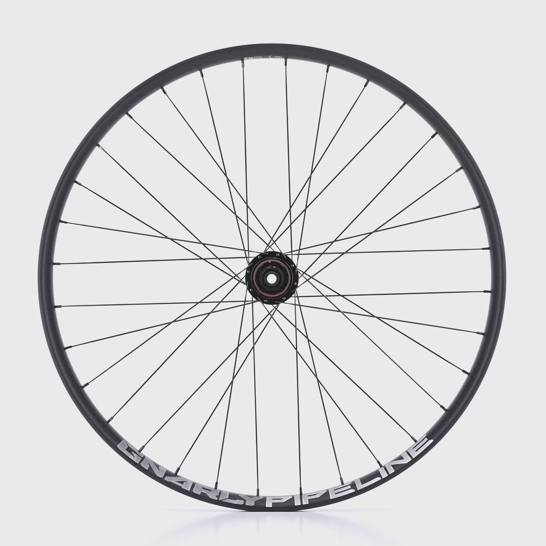 Gnarly Pipeline 30 Boost Alloy Mountain Bike Wheels Boulder Gray Video