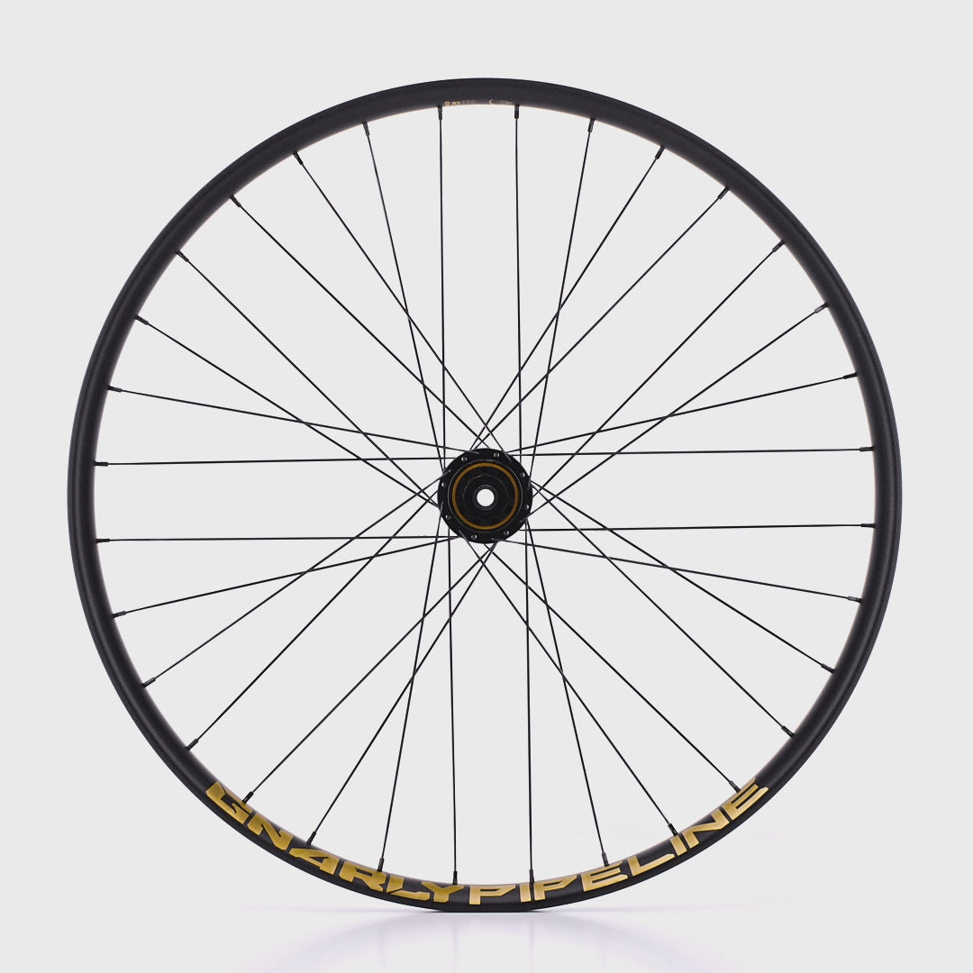 Gnarly Pipeline 30 Boost Alloy Mountain Bike Wheels Gold Rush Video