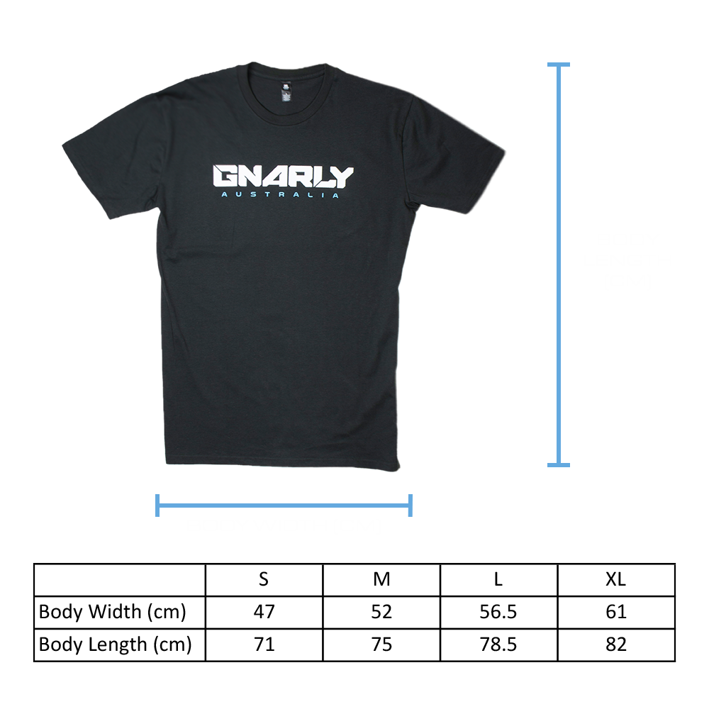 Gnarly Classic T-Shirt Charcoal